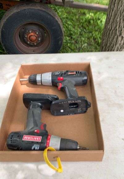 2 craftsman 19.2V drills