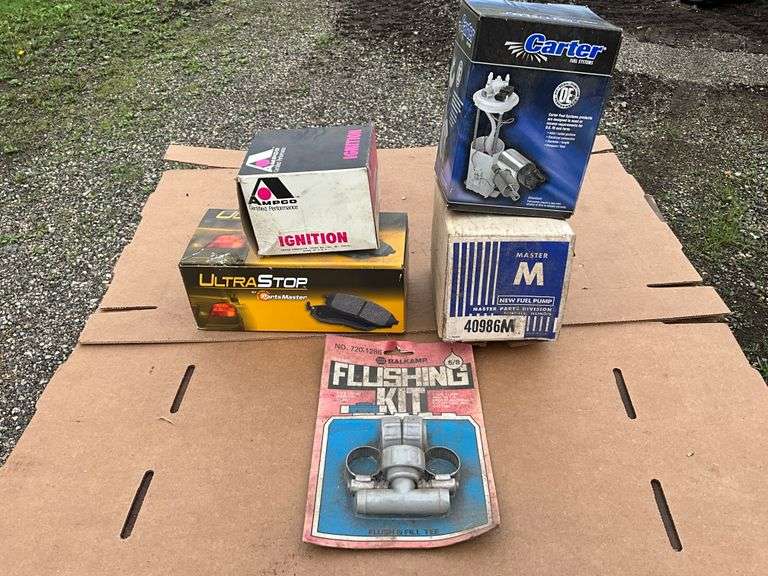 Flat of automotive parts