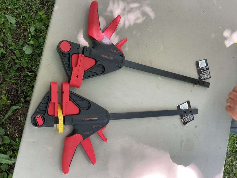 2 craftsman bar clamps