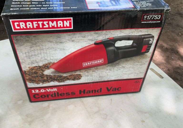 Craftsman 12v cordless hand vac