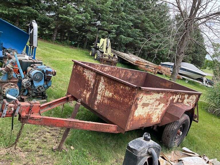 4’ x 8’ Single Axle Trailer, Surge Brakes