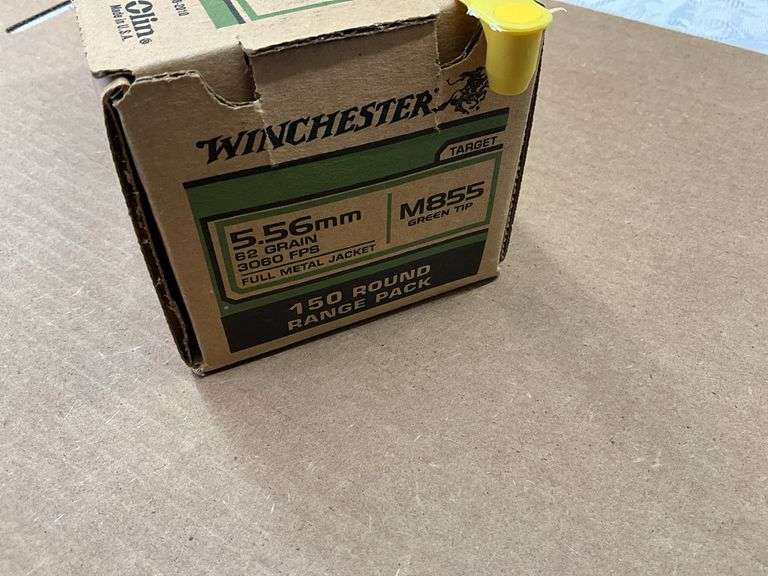 150 rounds Winchester 5.56MM Ammo, 60 grain, 3060 