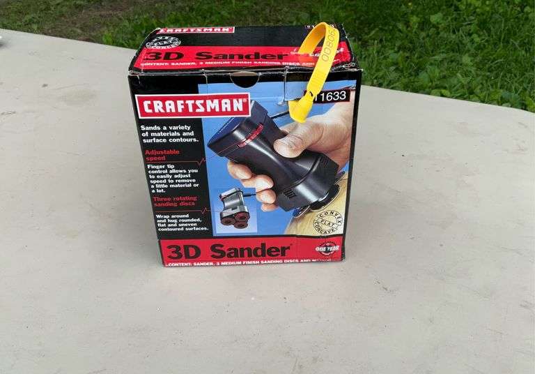 craftsman 3D sander