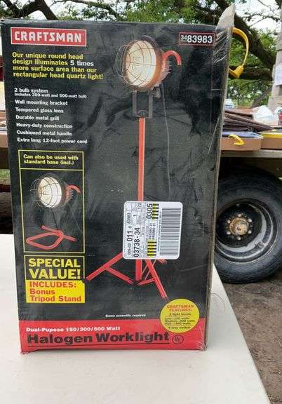 Craftsman corded work light