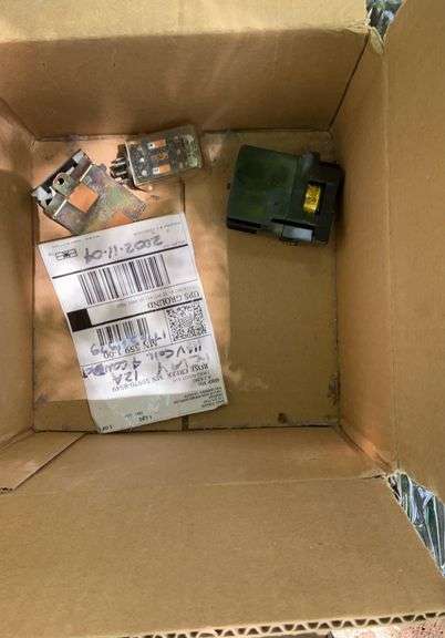 Box of electrical contactors & heated seat cover