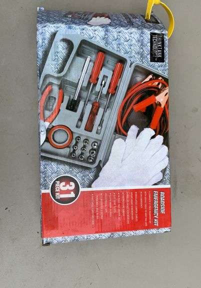 31pc roadside emergency kit