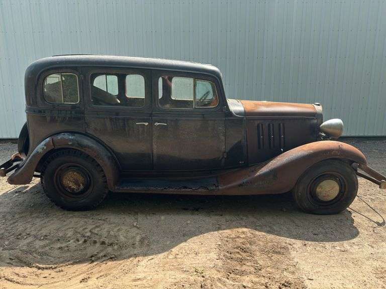 !!!!1933 Chevrolet Eagle 4 Door Sedan, All Original, Inline 6 Cylinder