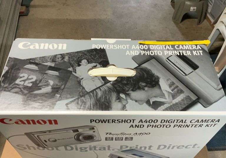 Cannon powershot A400 digital camera and photo printer