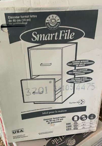 2 drawer file cabinet