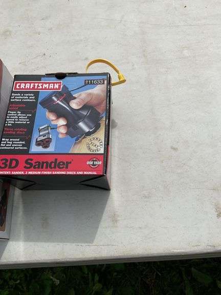 Craftsman 3D sander, ION quick play conversion turn table w/USB flash drive