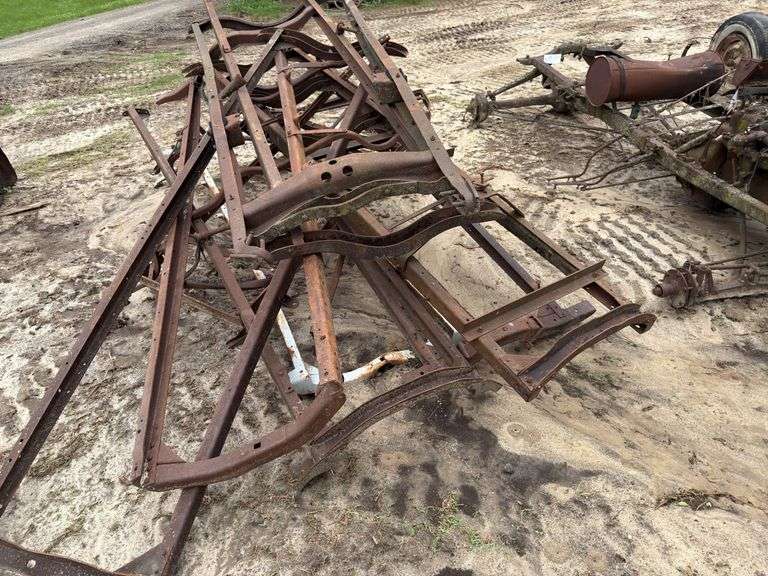 Several Ford Model T/A frames