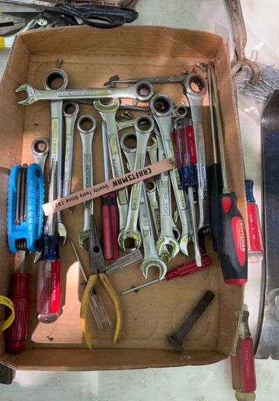 hand saws, tape measures, misc tools