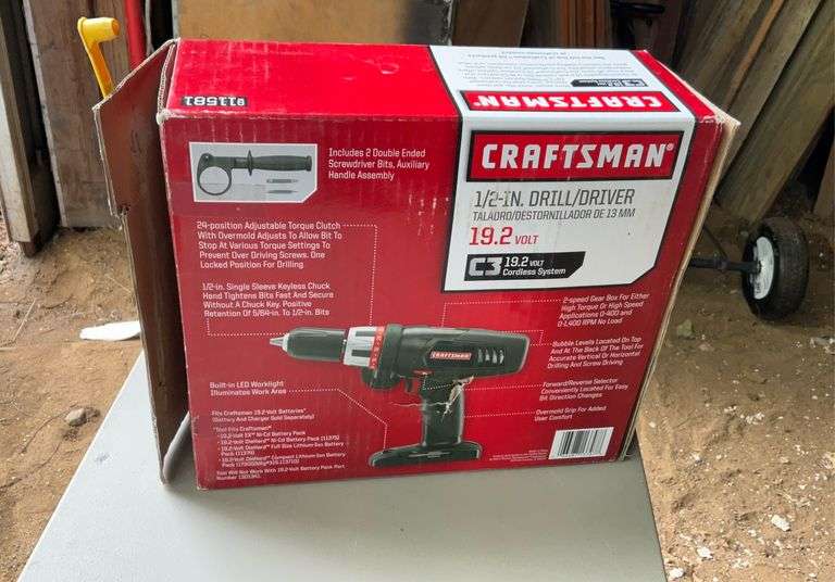 Craftsman 19.2 volt drill driver