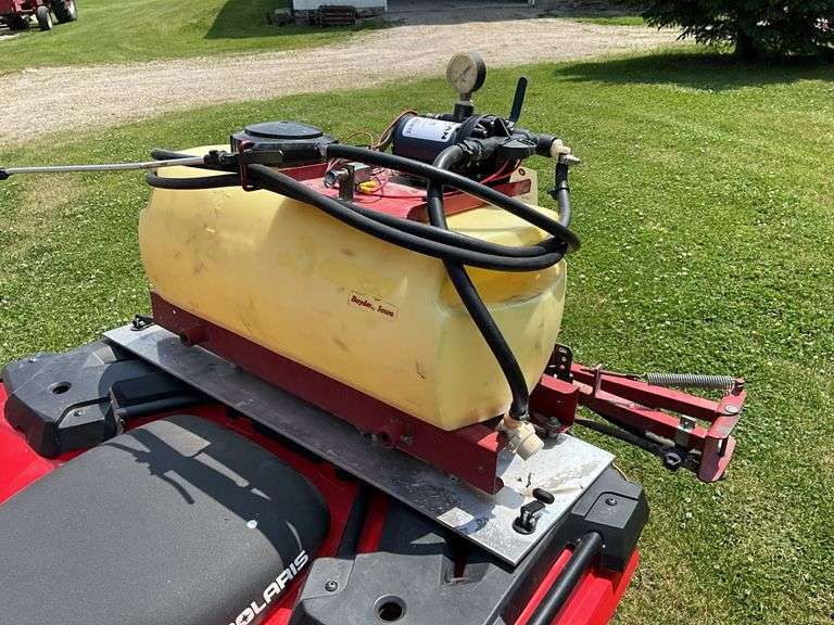 Demco 20 Gallon ATV Sprayer, 15’ Booms, New 12V Pump, New Battery