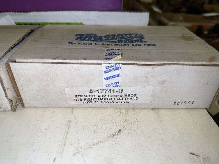 Parts and Mirrors for Vintage Automobiles