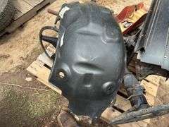 Vintage automobile parts - floor pan, driveshaft, steering sectors, inner f