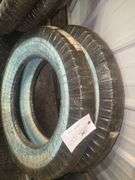 (2) Firestone 4.75/5.00-19 White Wall Tires, New/Unused