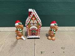 Ginger Bread House,Ginger Bread Men,Blow Molds