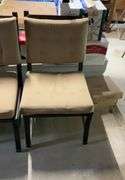 2 outside chairs and bench