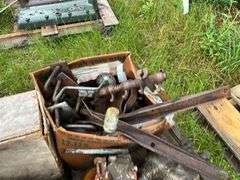 Assorted Automotive Parts, Differential Parts, Heater Core, GM V8 Manifold