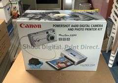 Cannon powershot A400 digital camera and photo printer