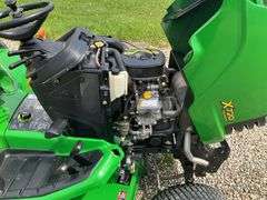 2007 John Deere X720 Ultimate Garden Tractor,Hydraulic Lift, 72” 7 Iron Com
