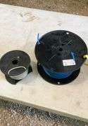 2 spools of telephone wire;