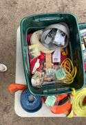 Tote of tie down straps