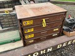 Lawson products 4 drawer parts bin