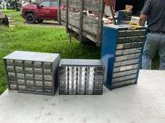 3 parts bins w/contents