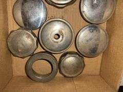 Radiator Caps, Oil Fill Caps, some from Ford Model T/A