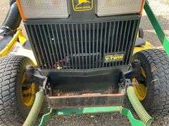 2000 John Deere Model 445 Garden Tractor,60” Deck,V-Twin Gas Motor,Front/Re