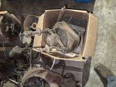 Pallet Of Assorted Model T/A Parts, Engine Block that Is t Free, Transmissi