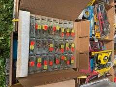 4 boxes of misc nuts & bolts