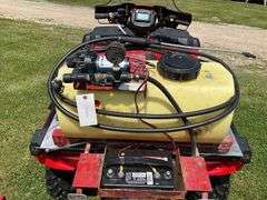 Demco 20 Gallon ATV Sprayer, 15’ Booms, New 12V Pump, New Battery