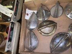 Radiator Cap Hood Ornaments, Gas Caps, for Vintage Automobiles