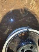 (3) Vintage 5 bolt Heavy Truck Rims(One has been painted)