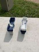 Tote of parts trays & narrow utility baskets
