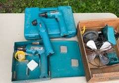 Makita drills, & cases