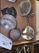 Vintage Automobile Mirrors, Lighrs