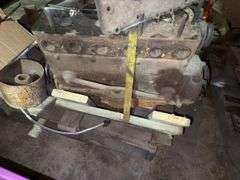 Pallet Of Assorted Model T/A Parts, Engine Block that Is t Free, Transmissi