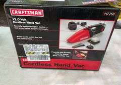 Craftsman 12v cordless hand vac