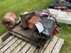 Honda GX240 8Hp Engine(engine is free) mounted on Platform, Hydraulic Pumps