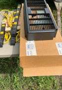 Power strips & plastic grate