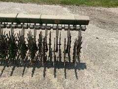 John Deere 400 Rotary Hoe, 15', 3pt., Stone Guard, Good Cups