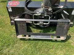 Erskine Model 2010 Skid Loader Mount Snow Blower, One Owner, Hydraulic Spou