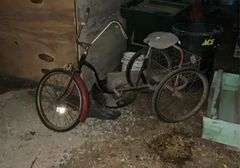 Adult 3-wheeled bicycle