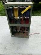 Wire storage rack w/wire