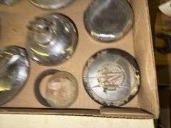Radiator Cap Hood Ornaments, Gas Caps, for Vintage Automobiles