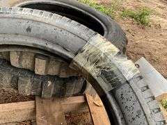 Firestone 4.40/4.50-21 Tire Appears to be New/Unused, (2). 4.75/5.00-19 Cut